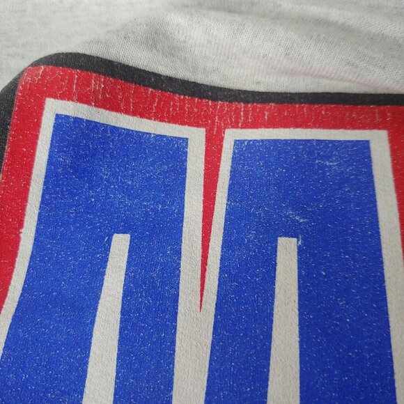 Vintage Disney Mickey Mouse Women's XL Sweatshirt Pullover Geometric Gray Retro - Picture 7 of 10